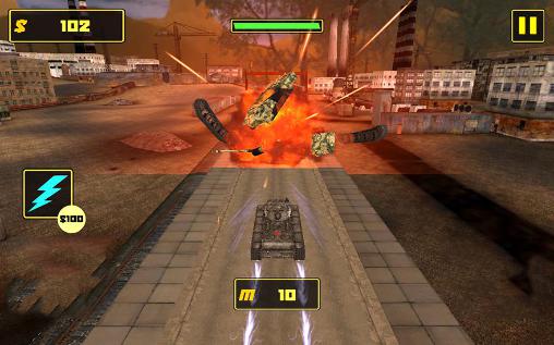 Tank fighter league 3D - Android game screenshots.