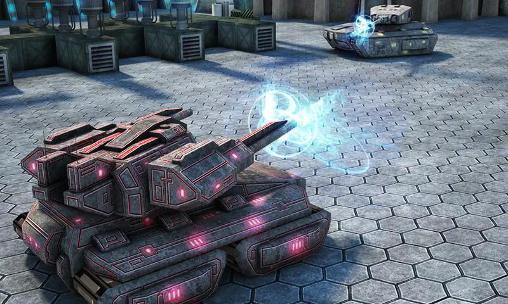 Tank future force 2050 - Android game screenshots.