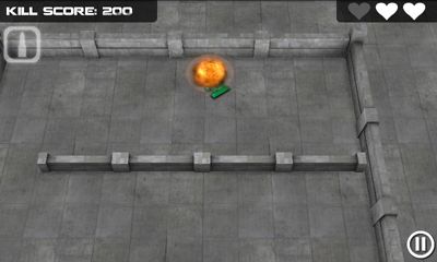 Gameplay of the Tank Hero for Android phone or tablet.