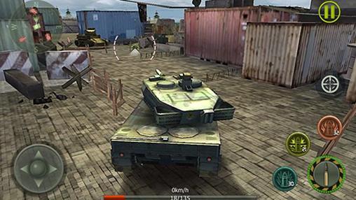 Tank strike 3D - Android game screenshots.