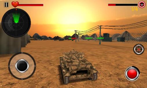 Tank strike: Battle of tanks 3D - Android game screenshots.