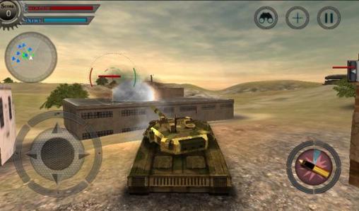Tank war: Attack - Android game screenshots.