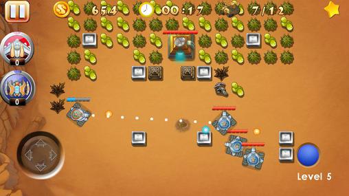 Tank war: Battle city - Android game screenshots.