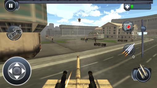 Tank war: Revolution - Android game screenshots.