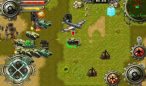 Tank war: Victory 1945 - Android game screenshots.