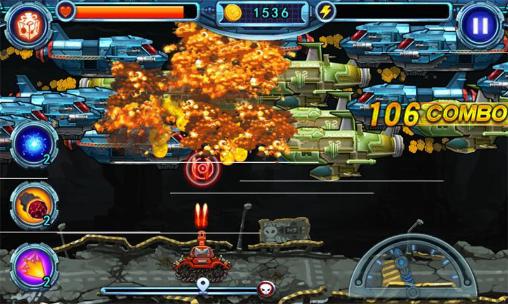 Tanks war: Air combat - Android game screenshots.