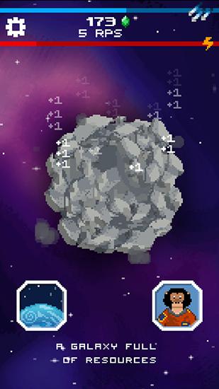 Tap galaxy: Deep space mine - Android game screenshots.