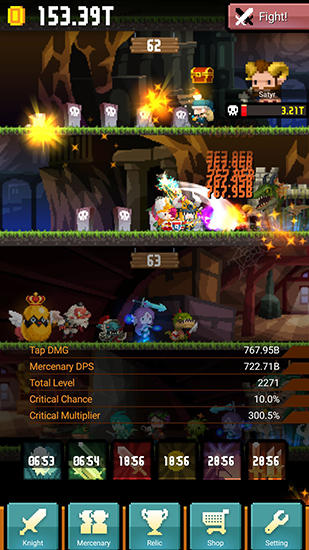 Tap! Tap! Faraway kingdom - Android game screenshots.