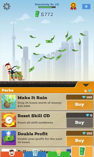 Tap tycoon - Android game screenshots.