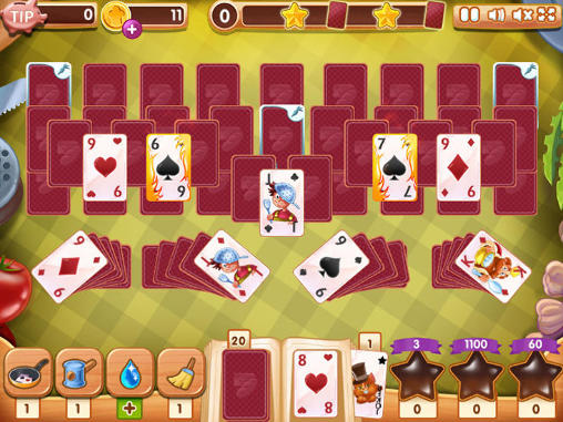 Tasty solitaire - Android game screenshots.
