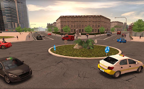 Taxi sim 2016 - Android game screenshots.