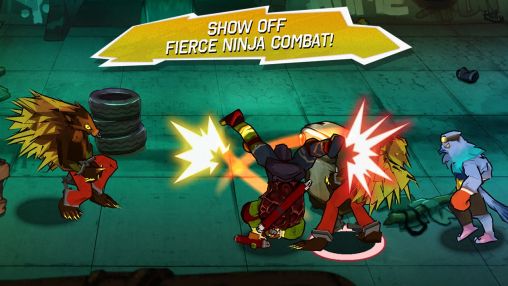 Teenage mutant ninja turtles - Android game screenshots.