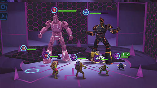 Teenage mutant ninja turtles: Legends - Android game screenshots.