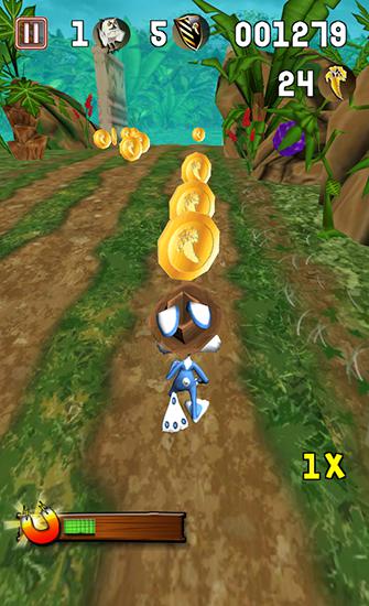Temple bunny run - Android game screenshots.
