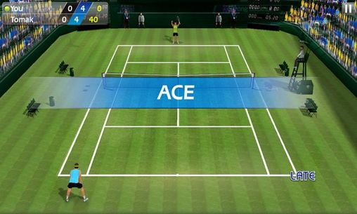 Tennis 3D - Android game screenshots.