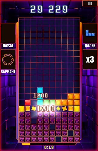 Tetris blitz - Android game screenshots.
