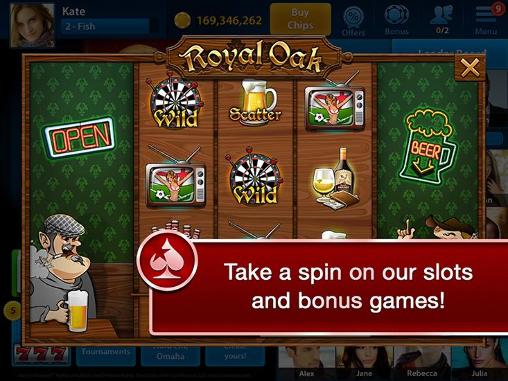 Texas holdem poker: Celeb poker - Android game screenshots.