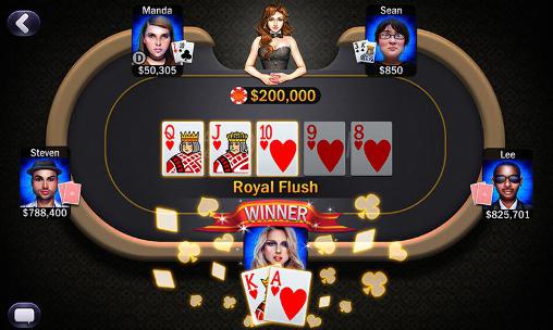 Texas holdem: Poker series - Android game screenshots.