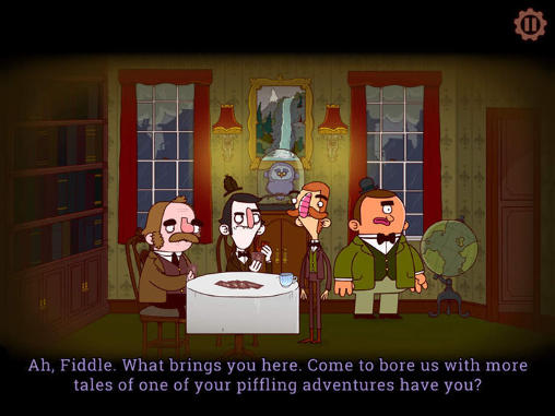 The adventures of Bertram Fiddle - Android game screenshots.