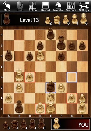 The chess: Crazy bishop - Android game screenshots.