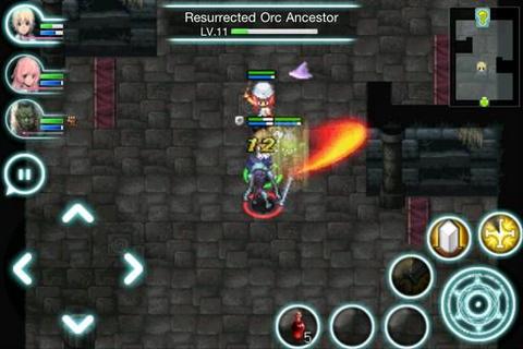 The chronicles of Inotia 3: Children of Carnia - Android game screenshots.