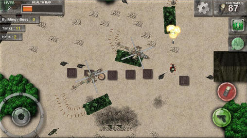 The commando: A one man army. Full version - Android game screenshots.