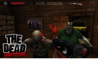 Gameplay of the The Dead: Chapter One for Android phone or tablet.