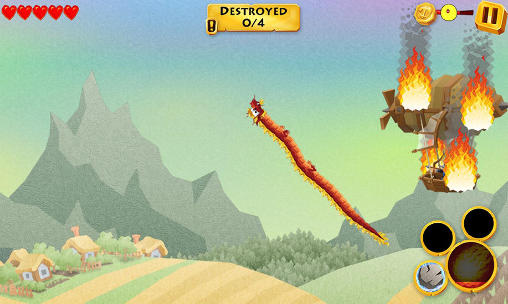The dragon revenge - Android game screenshots.