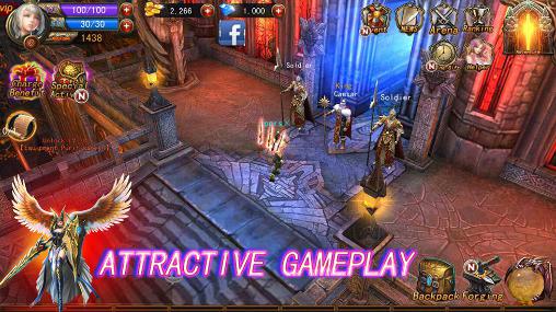 The exorcist: 3D action RPG - Android game screenshots.