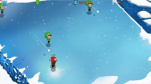 The frozen: Super snow battle - Android game screenshots.