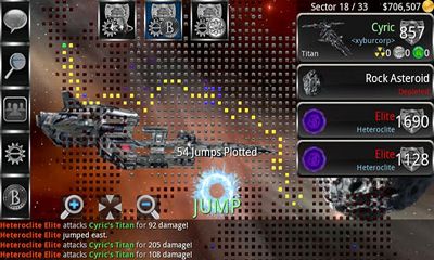 Gameplay of the The Infinite Black for Android phone or tablet.