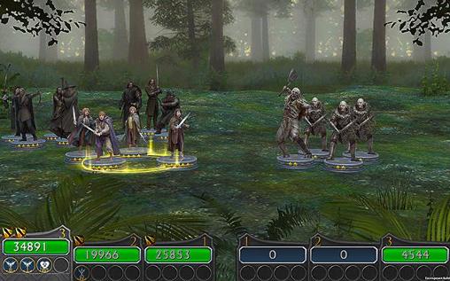 The Lord of the rings: Legends of Middle-earth - Android game screenshots.