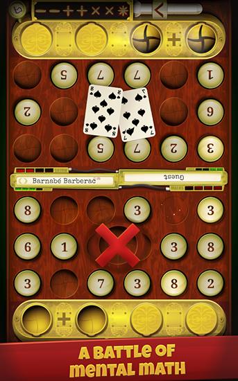 The numbers machine - Android game screenshots.