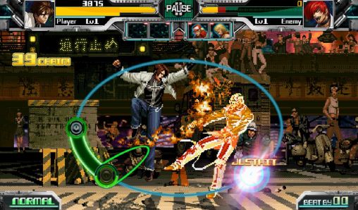 The rhythm of fighters - Android game screenshots.