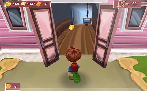The Scooty: Run bully run - Android game screenshots.