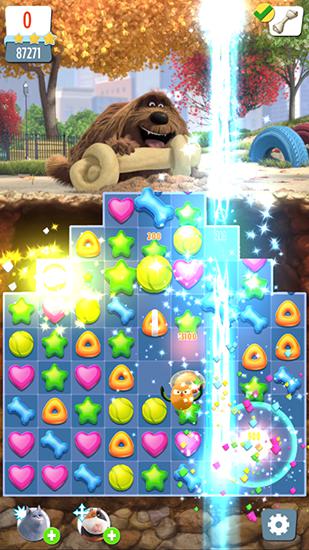 The secret life of pets: Unleashed - Android game screenshots.