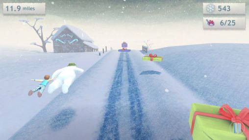 The snowman & the snowdog game - Android game screenshots.
