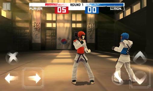 The taekwondo game: Global tournament - Android game screenshots.