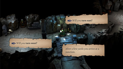 The warlock of Firetop mountain - Android game screenshots.