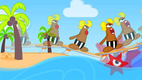 The wave: Surf tap adventure - Android game screenshots.