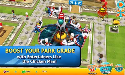 Theme Park - Android game screenshots.