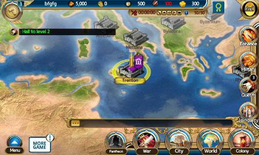 Throne of Rome - Android game screenshots.