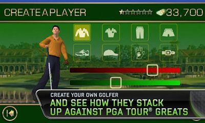 Tiger Woods PGA Tour 12 - Android game screenshots.