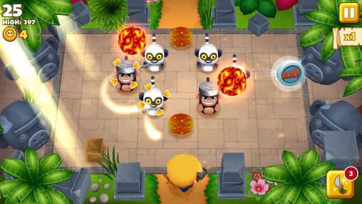 Tiki monkeys - Android game screenshots.