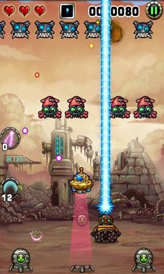 Gameplay of the Tiny Robots for Android phone or tablet.