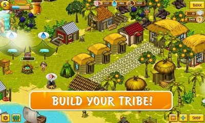 Gameplay of the Tiny Tribe for Android phone or tablet.
