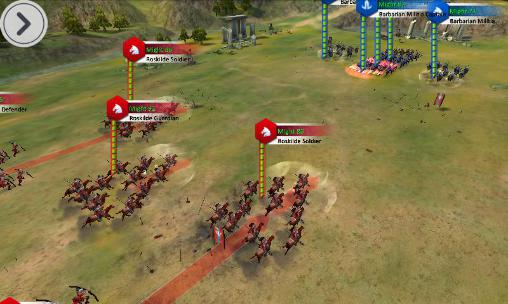 Titan wars - Android game screenshots.