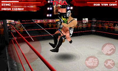 Gameplay of the TNA Wrestling iMPACT for Android phone or tablet.