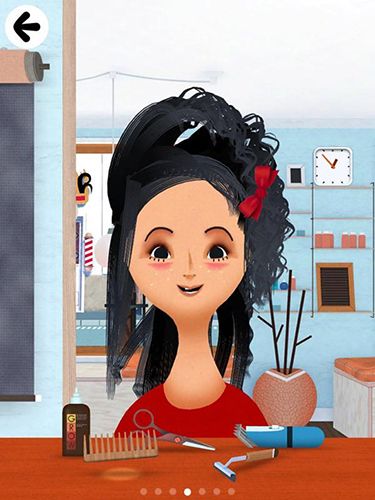 Gameplay of the Toca: Hair salon 2 for Android phone or tablet.