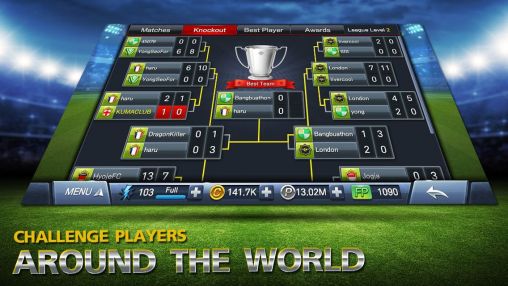 Total football manager - Android game screenshots.